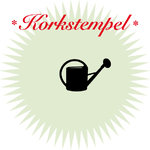 Korkstempel ›Gießkanne‹