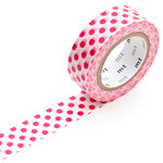 Klebeband ›masking tape‹ - rot Punkte groß