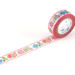 Klebeband ›mt ex‹ - Blumenborte gestickt