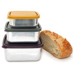 Edelstahlbehälter ›Square Nesting Trio‹ 3er-Set